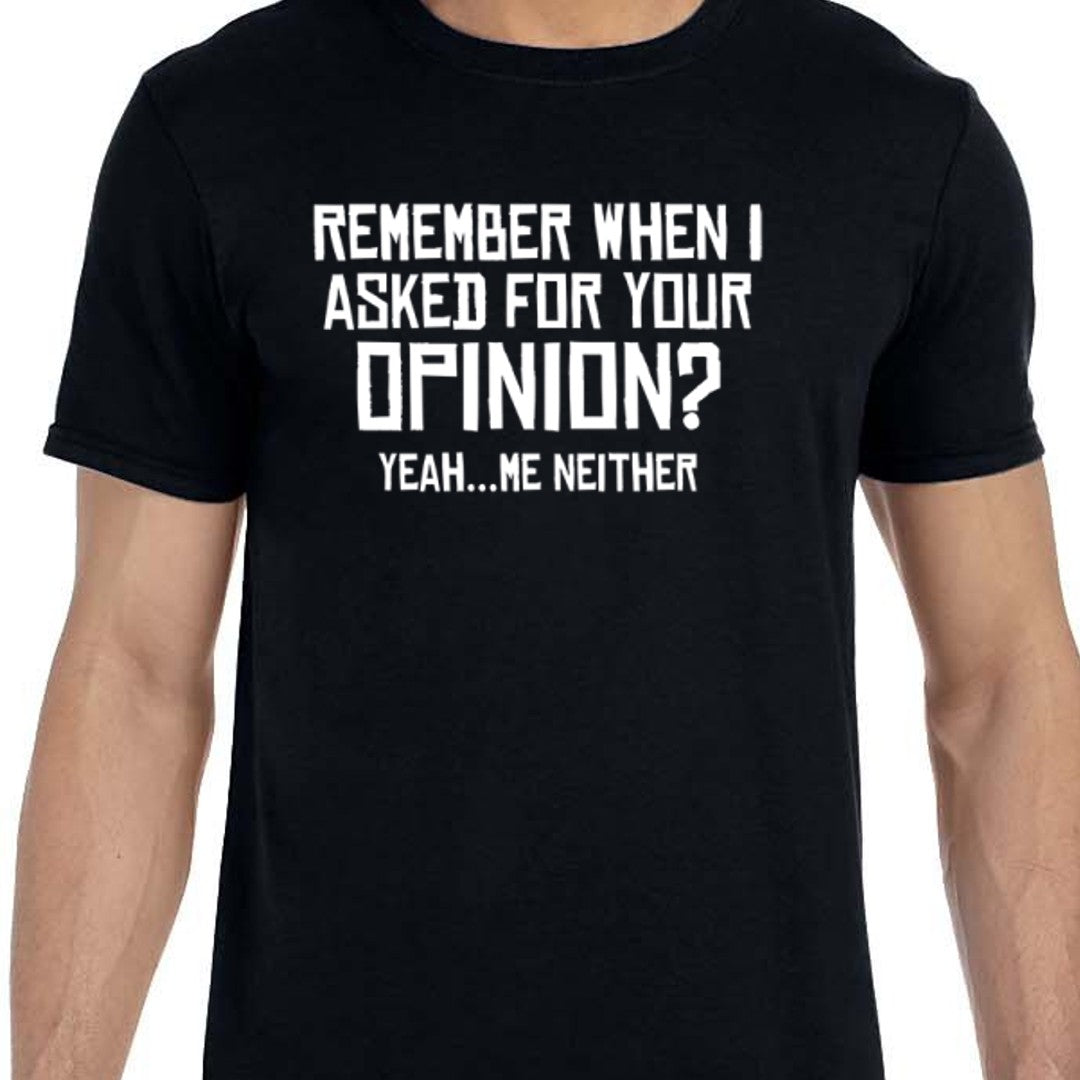 Remember When I Asked....